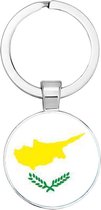 Akyol - Cyprus Sleutelhanger - Toeristen - Must go - Cyprus travel guide - Accessoires - Cadeau - Gift - Geschenk - 2,5 x 2,5 CM