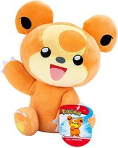 Pokémon Teddiursa Pluche Knuffel 20 cm + Charizard Sticker! | Poké-Mon Peluche Plush Toy | Speelgoed knuffelpop knuffel dier voor kinderen | Wicked Cool Toys Merchandise | Eevee Um