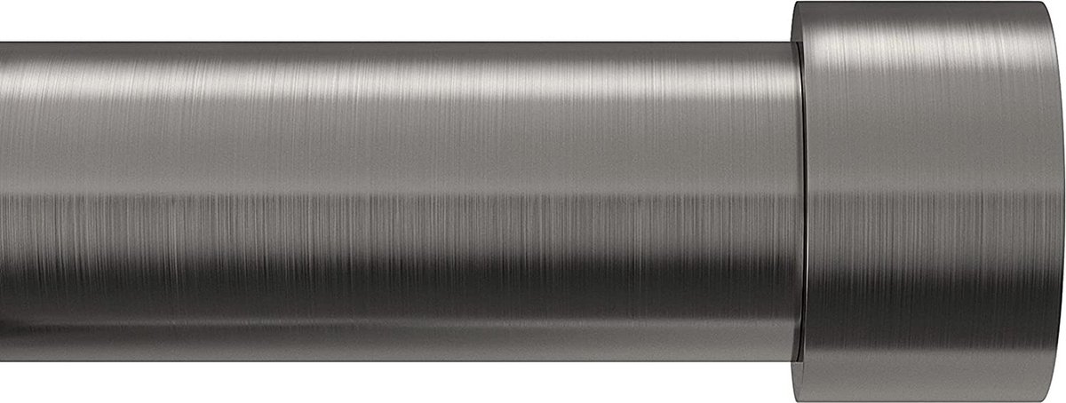 Umbra gordijnroede Cappa Single 3,2 cm - 91 - 183 cm - gun metal