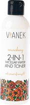 VIANEK - Nourishing 2-in-1 Toner and Micellar Water - 200ml - Voedende Tonic en Micellaire Vloeistof 2 in 1