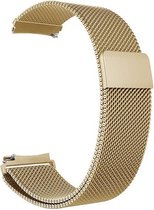 Luxe Milanese Loop Armband Bandje Geschikt Voor Samsung Galaxy Watch4 40mm/44mm Watch 4 Classic 42mm/46mm --Metalen iWatch 40/42/44/46 MM Milanees Watchband Polsband - Stainless St