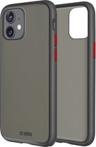 Apple iPhone 13 Hoesje - SBS - Rim Serie - Hard Kunststof Backcover - Zwart - Hoesje Geschikt Voor Apple iPhone 13