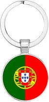 Akyol - Portugal Sleutelhanger - Portugal - Toeristen - Must go - Portugal travel guide - Accessoires - Cadeau - Gift - Geschenk - 2,5 x 2,5 CM