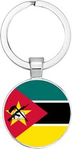 Akyol - Mozambique Sleutelhanger - Mozambique- Toeristen - Must go - Mozambique travel guide - Accessoires - Cadeau - Gift - Geschenk - 2,5 x 2,5 CM