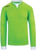 Robey Catch Sportshirt - Maat L  - Mannen - groen - wit