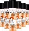Gliss Kur Anti-Klit Spray Total Repair 19 6x 200 ml - Voordeelverpakking