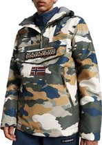 Napapijri Rainforest Jas - Mannen - groen camouflage