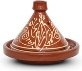 Marokkaanse Tajine met motief Kegel Ø 25 x 20cm