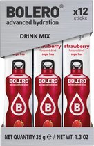 Bolero Siropen - Aardbei-strawberry - 12x3g
