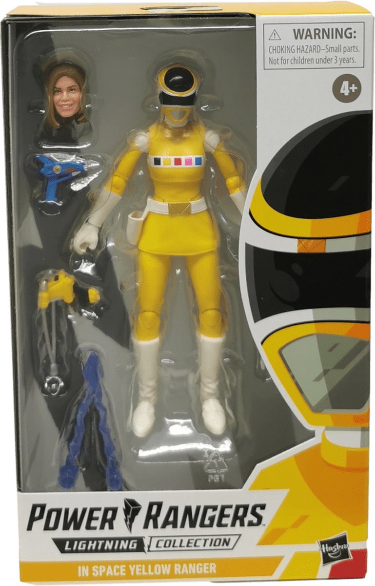 Power Rangers In Space Yellow Ranger 15cm | bol