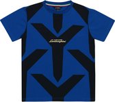 T-shirt Automobili Lamborghini Blauw/Zwart (Glow in the dark) - maat 15-16Y (170/176)