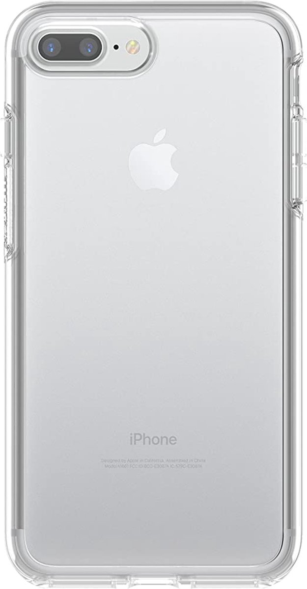 Jumada's Apple Hoesje - Case - iPhone 8 Plus - Back Cover - Siliconen - Transparant