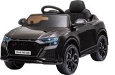 Audi RSQ8 Edition Full Black - Elektrische Kinderauto - 12V Met Afstandsbediening - MP3 input - AUX - LED lampen - bluetooth
