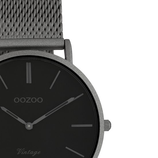 OOZOO  - Unisex - Horloge - 32 mm - Grijs