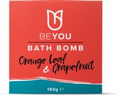 BeYou Bath Bomb Orange Leaf & Grapefruit