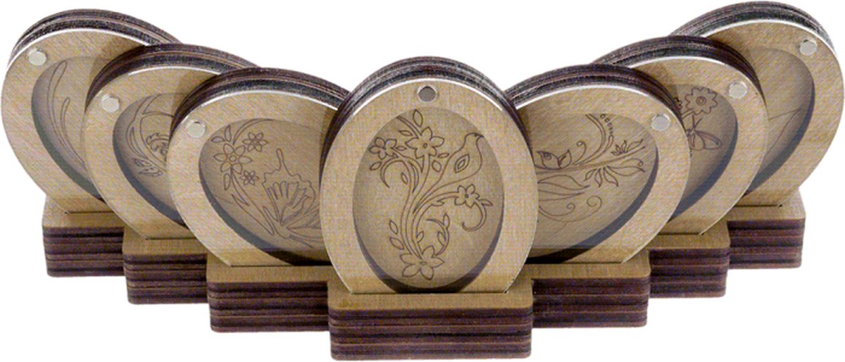 LUXE KRALENDOOSJES SET van 7 - ORGANIZER voor kralen - opbergdoos - borduuraccessoire