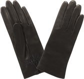 Glove Story Cloé Leren Dames Handschoenen Maat 8,5 - Donkerbruin