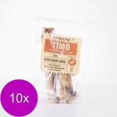 Timo Deer Shank Bone - Dog Snacks - 10 x Deer 2 pièces