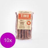 Timo Sticks 100 g - Hondensnacks - 10 x Kalkoen