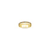 Thomas Sabo Dames Dames ring 925 sterling zilver sterling zilver gekleurde edelsteen 54 Goud / Kleurrijk 32017874