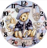 Diamond Painting Beer Klok 40x40 ( OPGELET wijzers en uurwerk NIET inbegrepen )