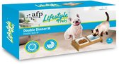 Double Dinner - dubbele voerbak voor honden AFP Liftstyle4Pets