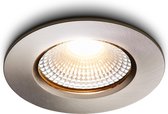 Spot encastrable LED Ledisons Udis acier inoxydable 3W dimmable - Ø68 mm - garantie - 4000K (blanc neutre) - 270 lumen - 3 Watt - IP65 (résistant à la poussière et aux éclaboussures)