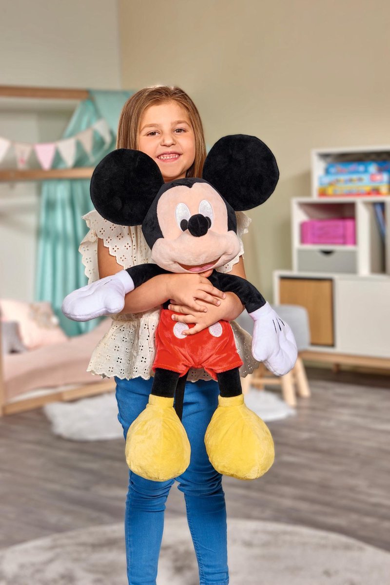 Disney - Mickey - Knuffel - Pluche - 60cm — afbeelding 4