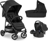 Hauck Rapid 4 Trioset 3-in-1 Kinderwagen - Zwart