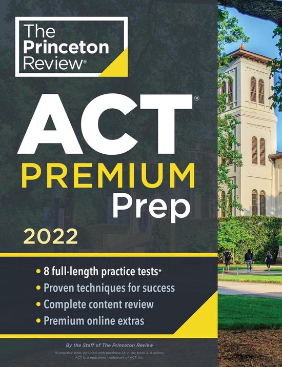 Princeton Review ACT Premium Prep, 2022 - cover