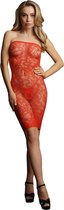 Shots - Le Désir Star Strass Bodysuit - One Size red One Size