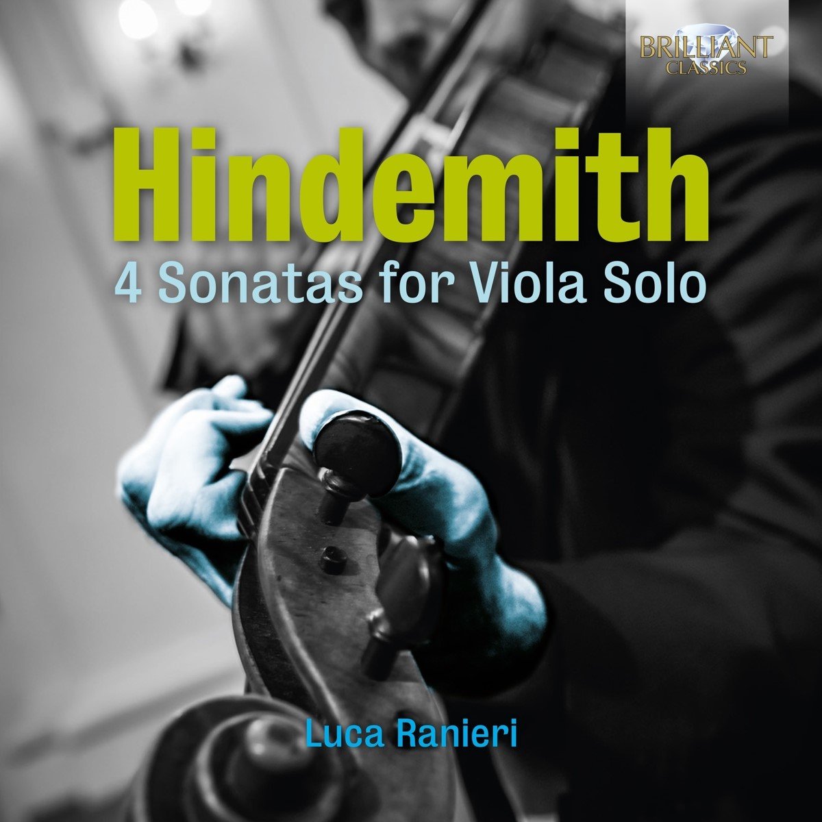 Luca Ranieri - Hindemith: 4 Sonatas For Viola Solo (CD)