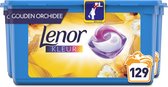 Lenor All in 1 Wasmiddel Pods Gouden Orchidee - 3x43 Wasbeurten - Voordeelverpakking