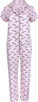 Abrikooskleurige pyjama voor dames DISNEY MAAT XL