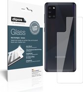 dipos I 2x Pantserfolie helder compatibel met Samsung Galaxy A31 Rückseite Beschermfolie 9H screen-protector