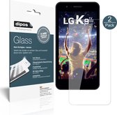 dipos I 2x Pantserfolie helder compatibel met LG K9 Beschermfolie 9H screen-protector