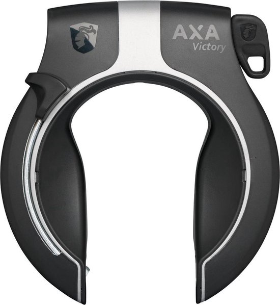 Axa Victory Ringslot ART2 Zwart + Insteekketting 100 cm 5,5 mm Zwart van AXA — afbeelding 2