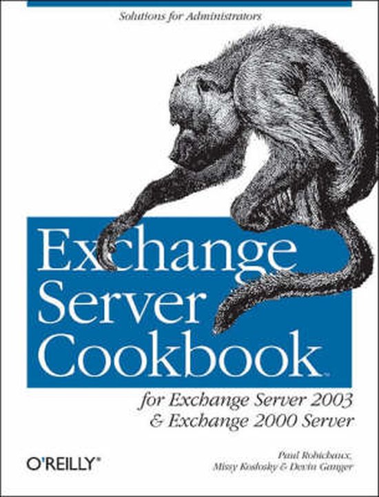 Exchange Server Cookbook - cover
