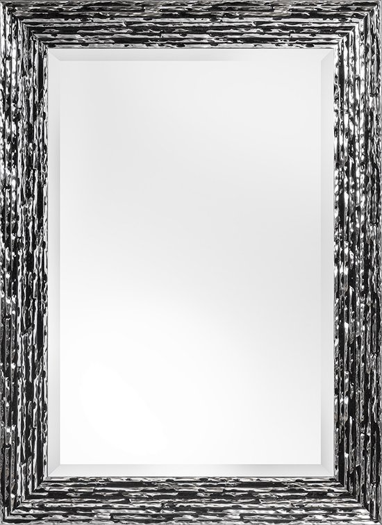 Moderne Spiegel 70x80 cm Zwart - Daisy | bol.com