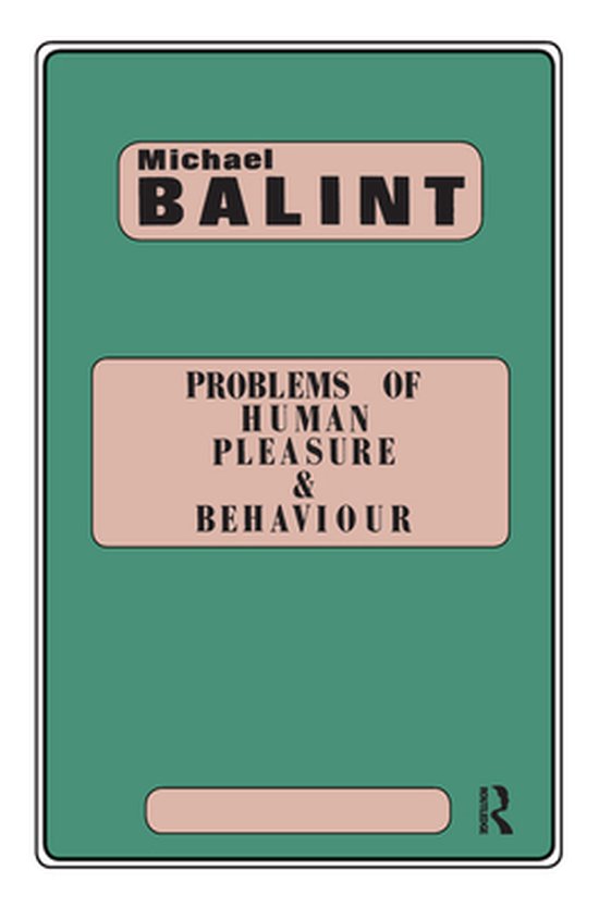 Problems of Human Pleasure and Behaviour - cover
