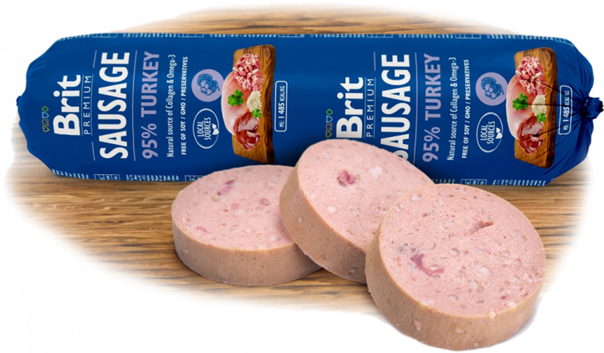 Brit Brit Premium Sausage Turkey 800 gr