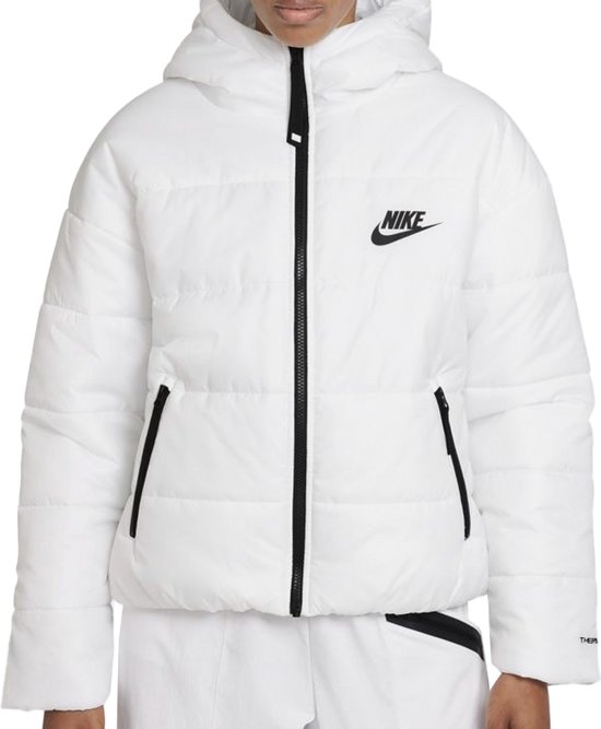 Altaar Niet genoeg Bijbel Nike Sportswear Jas - Vrouwen - wit - zwart | bol.com