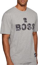 Hugo Boss NBA Basket Brooklyn Nets T-shirt - Mannen - grijs - zwart - wit