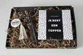 Brievenbus cadeau Geslaagd - cadeau geslaagd