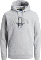 Jack & Jones Hoodie Surface grijs (Maat: 6XL)