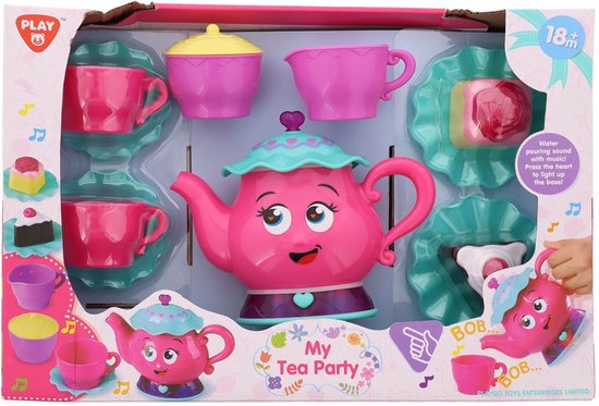 JOYIN 35 stuks zeemeermin thee-partyset voor kleine meisjes