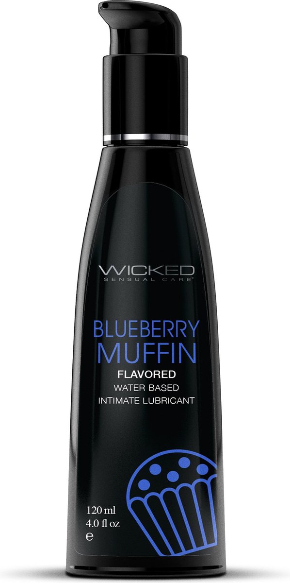 Wicked - Bosbessenmuffin glijmiddel 120 ml - 120ml