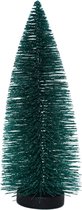 Dennenboom decoratie - Groen - Kunstof - 25x10x10cm