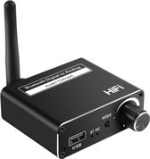 D18 Bluetooth digitale audio-ontvanger met 3,5 mm jack naar analoog converter USB-speleradapter