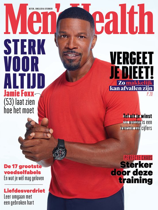 Men's Health editie 9 2021 tijdschrift Jamie Foxx bol